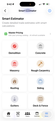 Smart Estimator