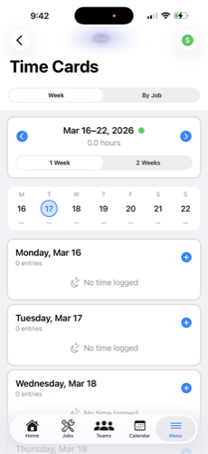 Time Cards